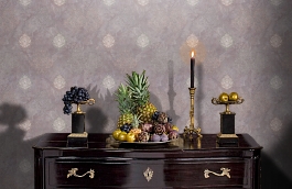 Обои 9106-12 фото в интерьере гостиной превью