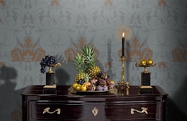 Обои 91116 фото в интерьере гостиной превью