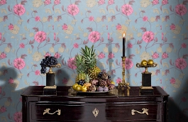 Обои 9112-03 фото в интерьере гостиной превью