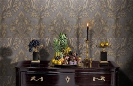 Обои 92801 фото в интерьере гостиной превью