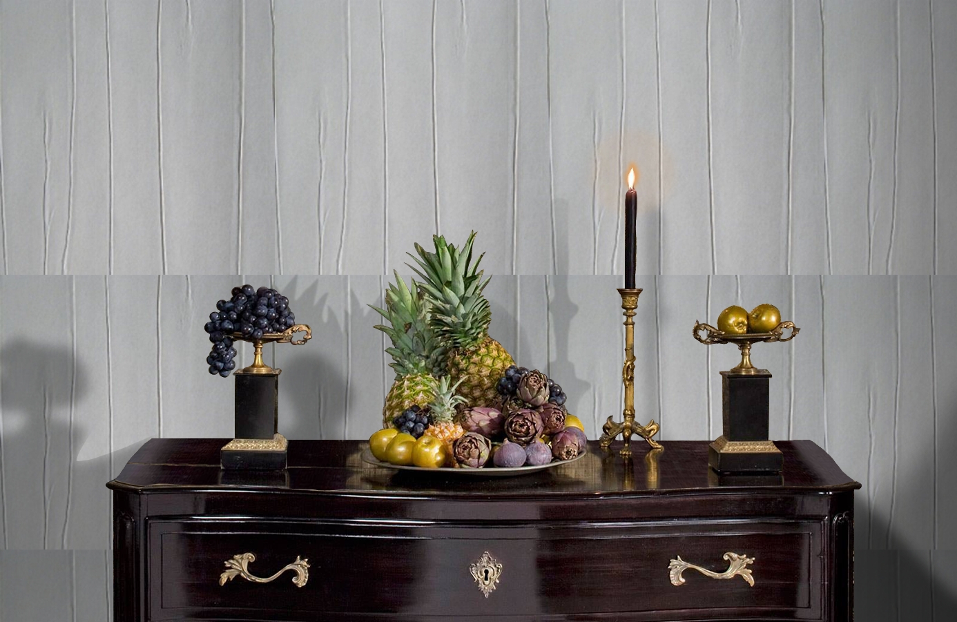 Обои 9719 фото в интерьере гостиной