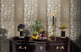 Обои 97931 фото в интерьере гостиной превью