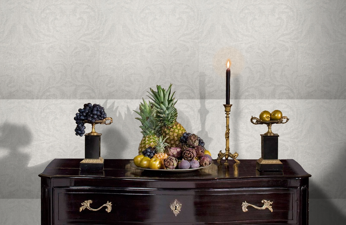 Обои 02515-22 фото в интерьере гостиной