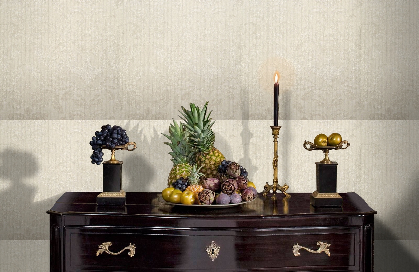 Обои 02515-32 фото в интерьере гостиной