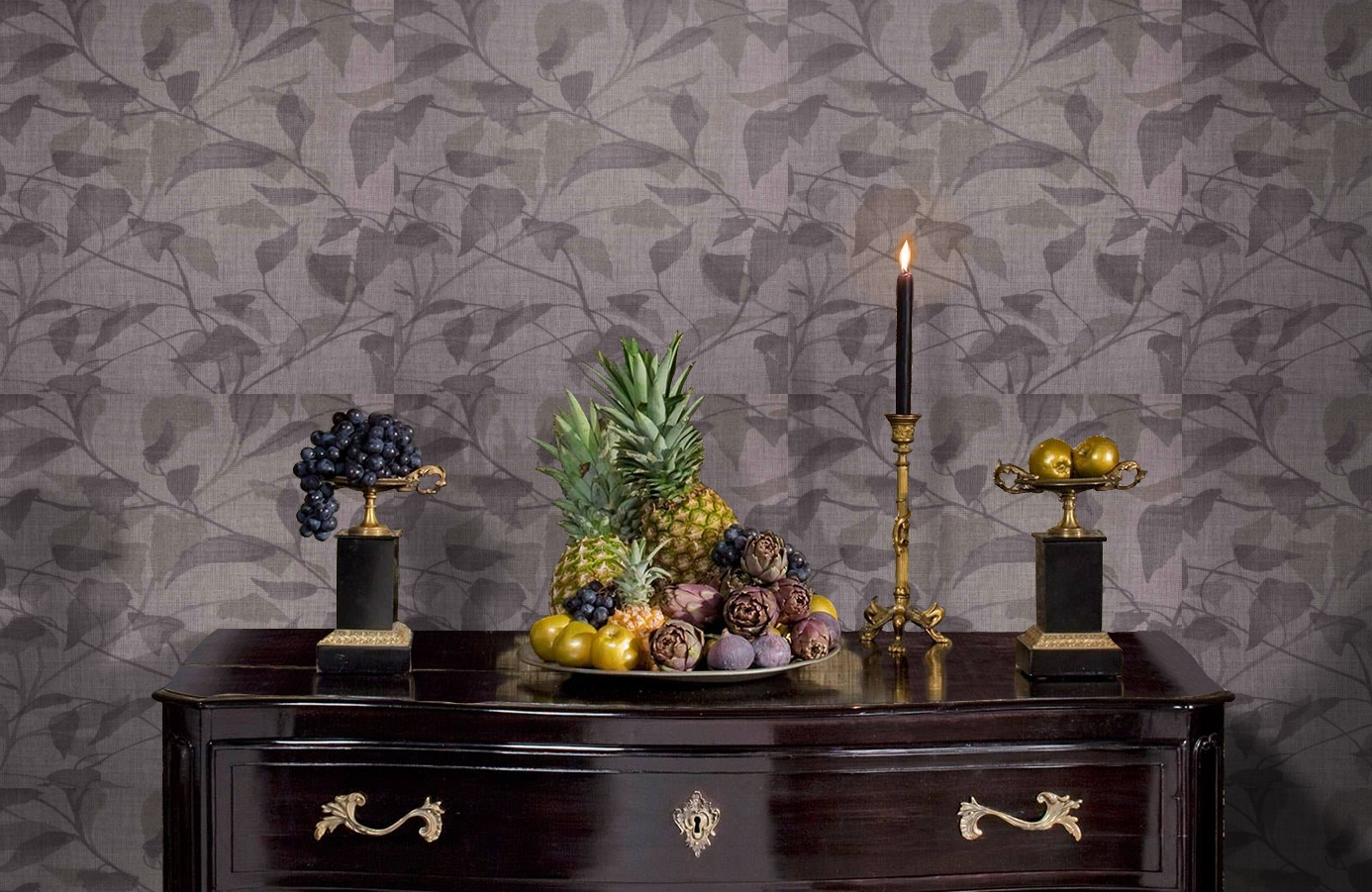 Обои 02575-22 фото в интерьере гостиной