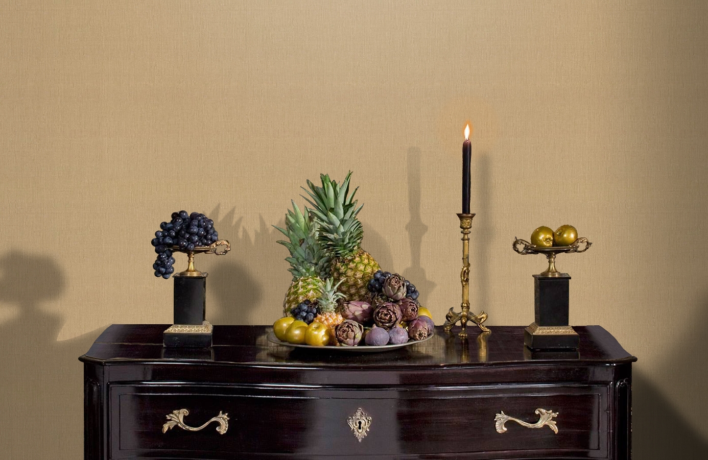 Обои 10276-09 фото в интерьере гостиной