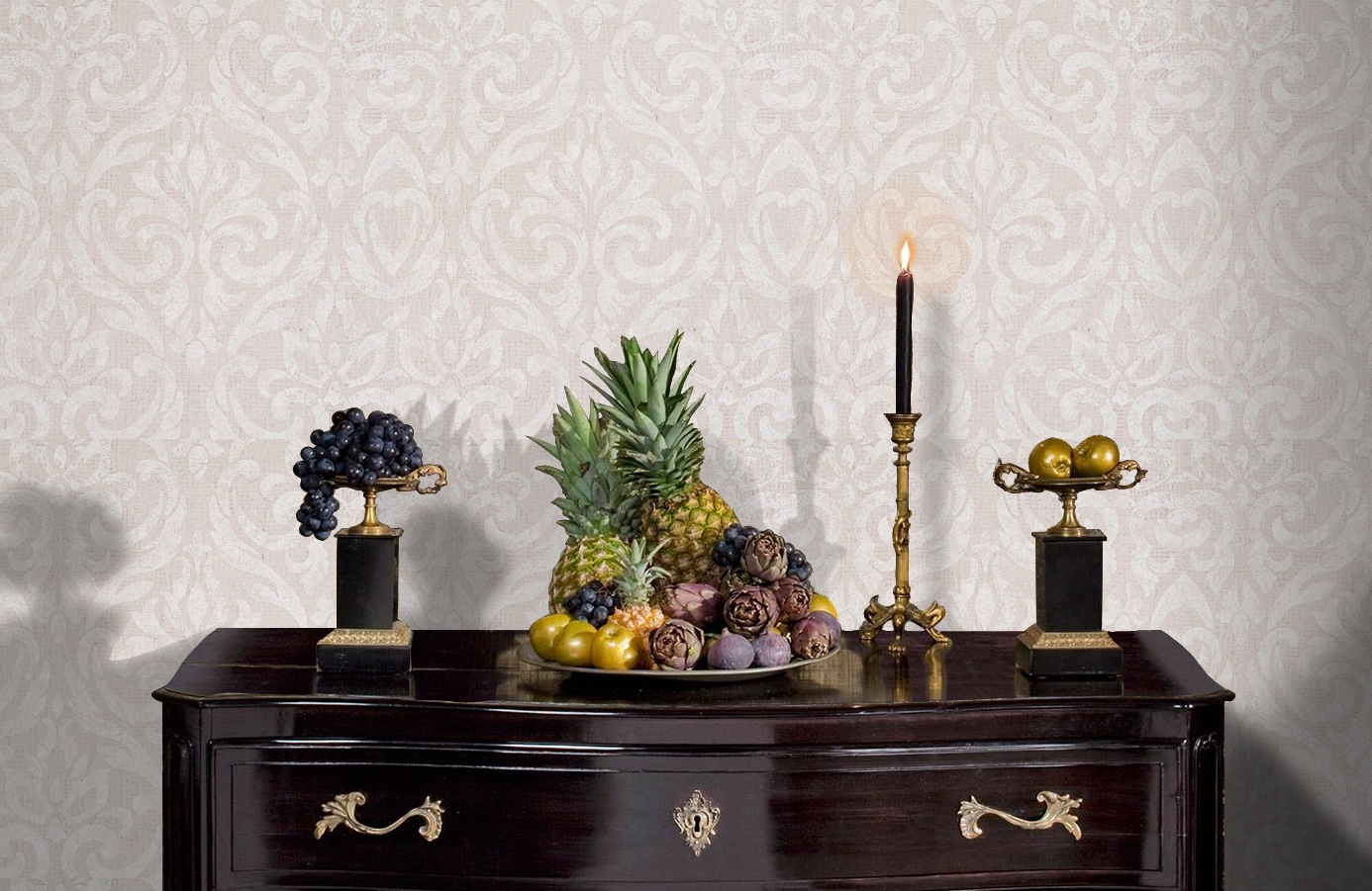 Обои 10352-01 фото в интерьере гостиной