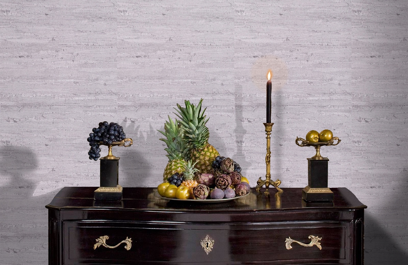 Обои 10355-06 фото в интерьере гостиной