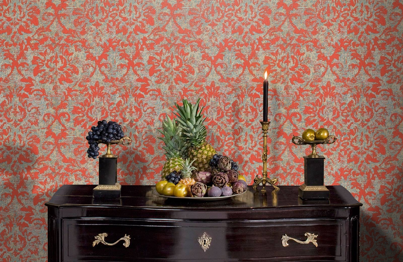 Обои 10357-04 фото в интерьере гостиной Обои 10357-04 фото в интерьере гостиной