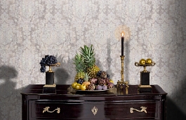 Обои 10443-02 фото в интерьере гостиной превью