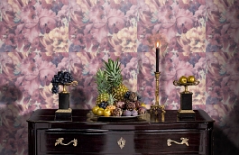 Обои 8009-06 фото в интерьере гостиной превью