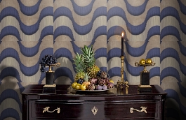 Обои 8022-21 фото в интерьере гостиной превью