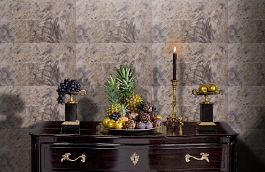 Обои 16844 фото в интерьере гостиной превью