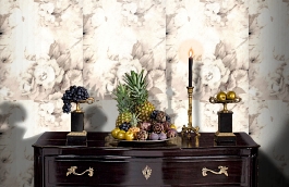 Обои 17207 фото в интерьере гостиной превью