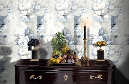 Обои 17211 фото в интерьере гостиной превью