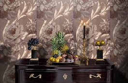 Обои 17213 фото в интерьере гостиной превью