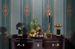 Обои 17233 фото в интерьере гостиной превью