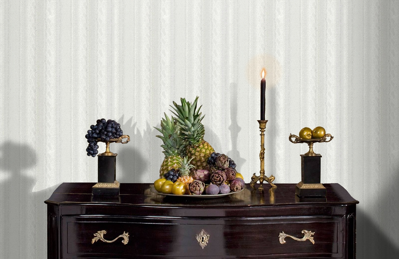 Обои 18092 фото в интерьере гостиной