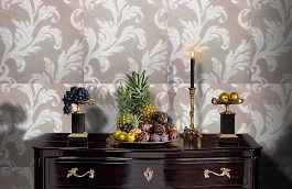 Обои 18207 фото в интерьере гостиной превью