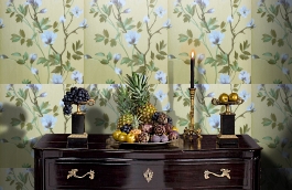 Обои 18210 фото в интерьере гостиной превью