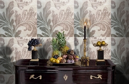 Обои 18216 фото в интерьере гостиной превью