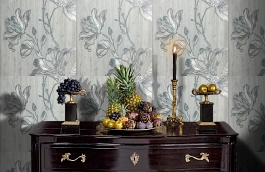 Обои 18228 фото в интерьере гостиной превью