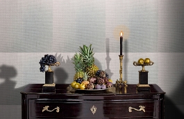 Обои 18254 фото в интерьере гостиной превью