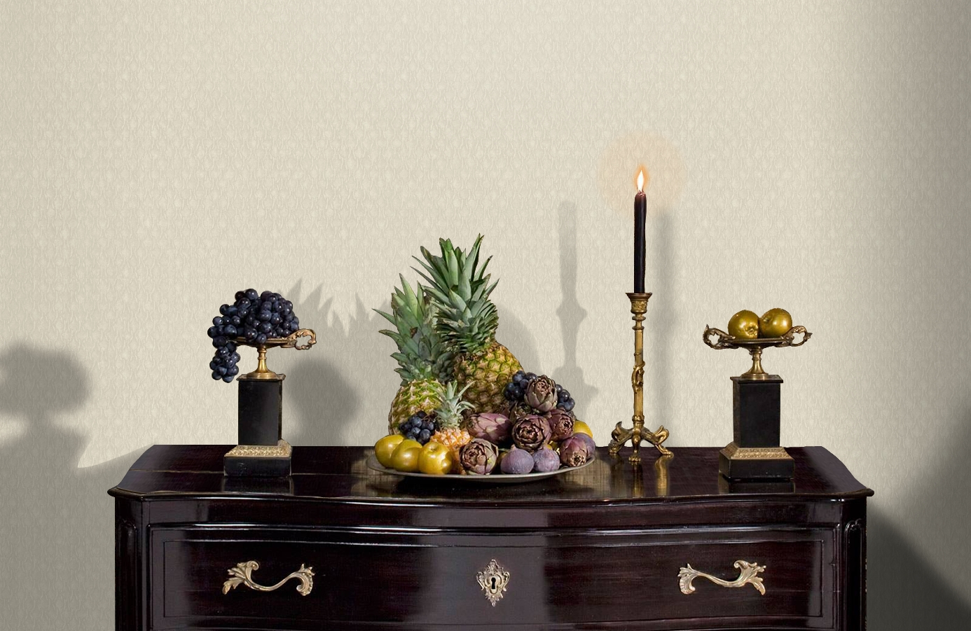 Обои 18284 фото в интерьере гостиной