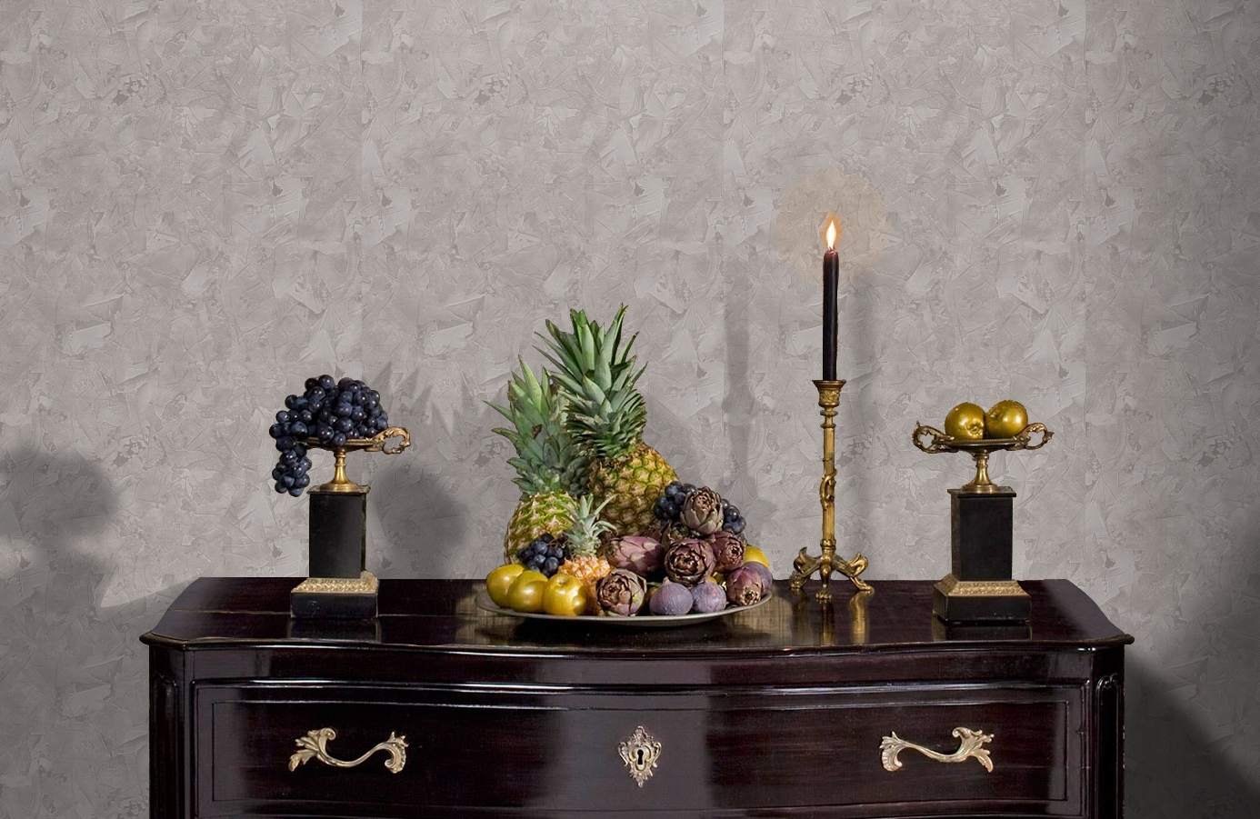 Обои 18295 фото в интерьере гостиной