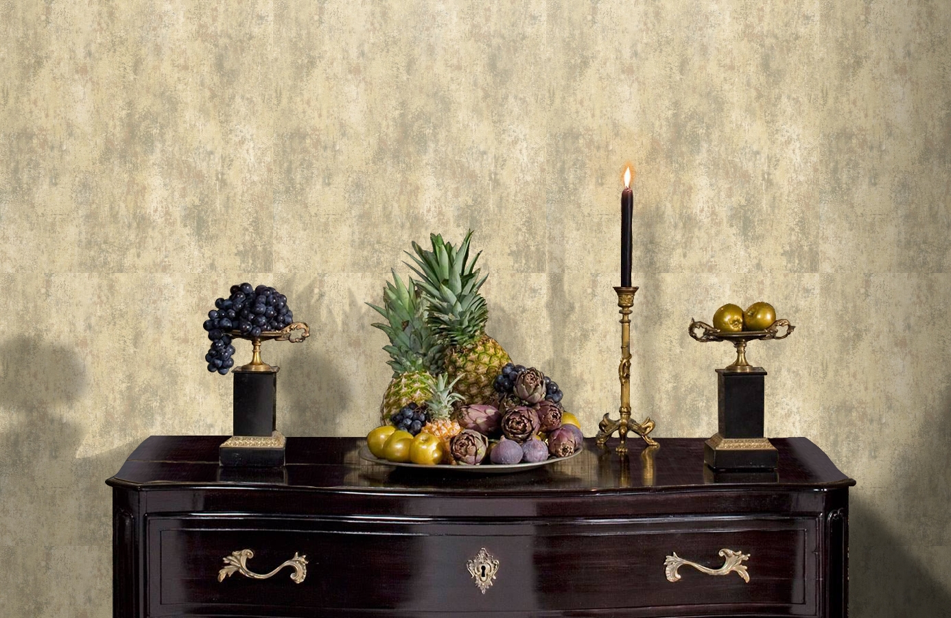 Обои 18316 фото в интерьере гостиной