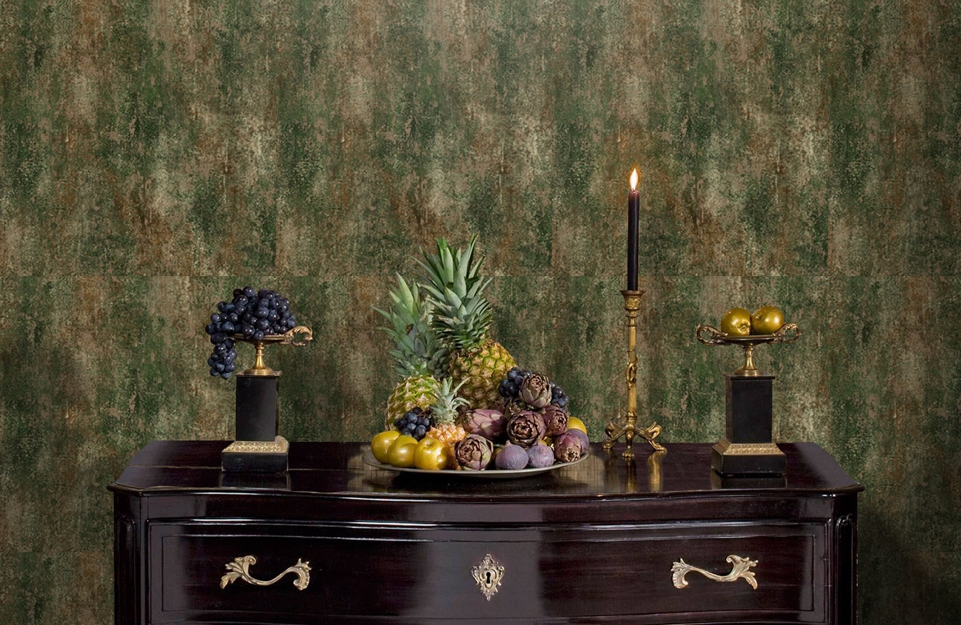 Обои 18319 фото в интерьере гостиной