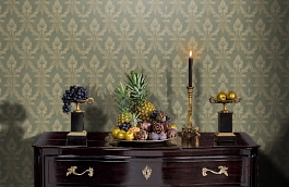 Обои 18320 фото в интерьере гостиной превью