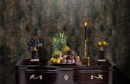 Обои 18324 фото в интерьере гостиной превью