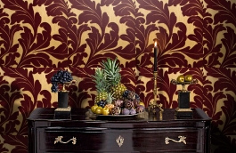 Обои 195002 фото в интерьере гостиной превью