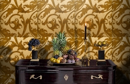 Обои 195009 фото в интерьере гостиной превью