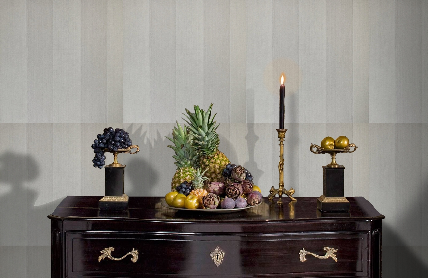 Обои 195012 фото в интерьере гостиной