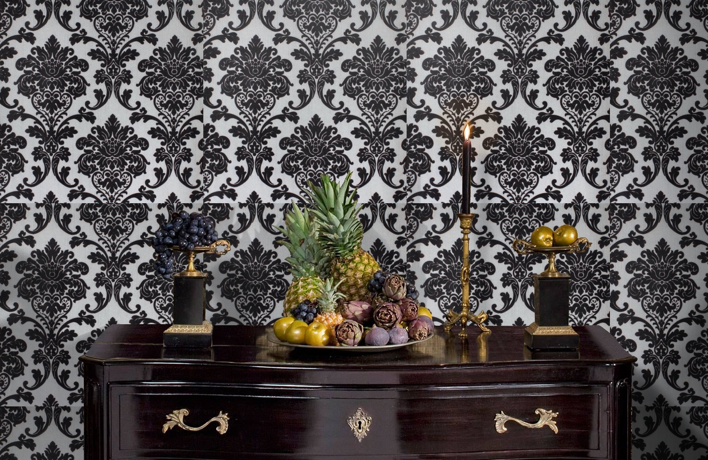 Обои 195019 фото в интерьере гостиной Обои 195019 фото в интерьере гостиной