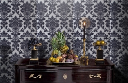 Обои 195023 фото в интерьере гостиной превью