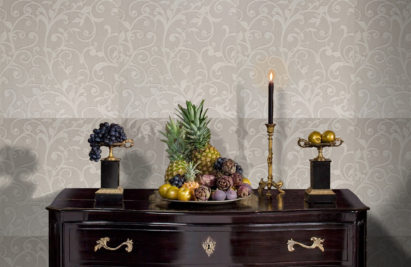 Обои 195024 фото в интерьере гостиной