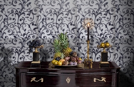 Обои 195025 фото в интерьере гостиной превью