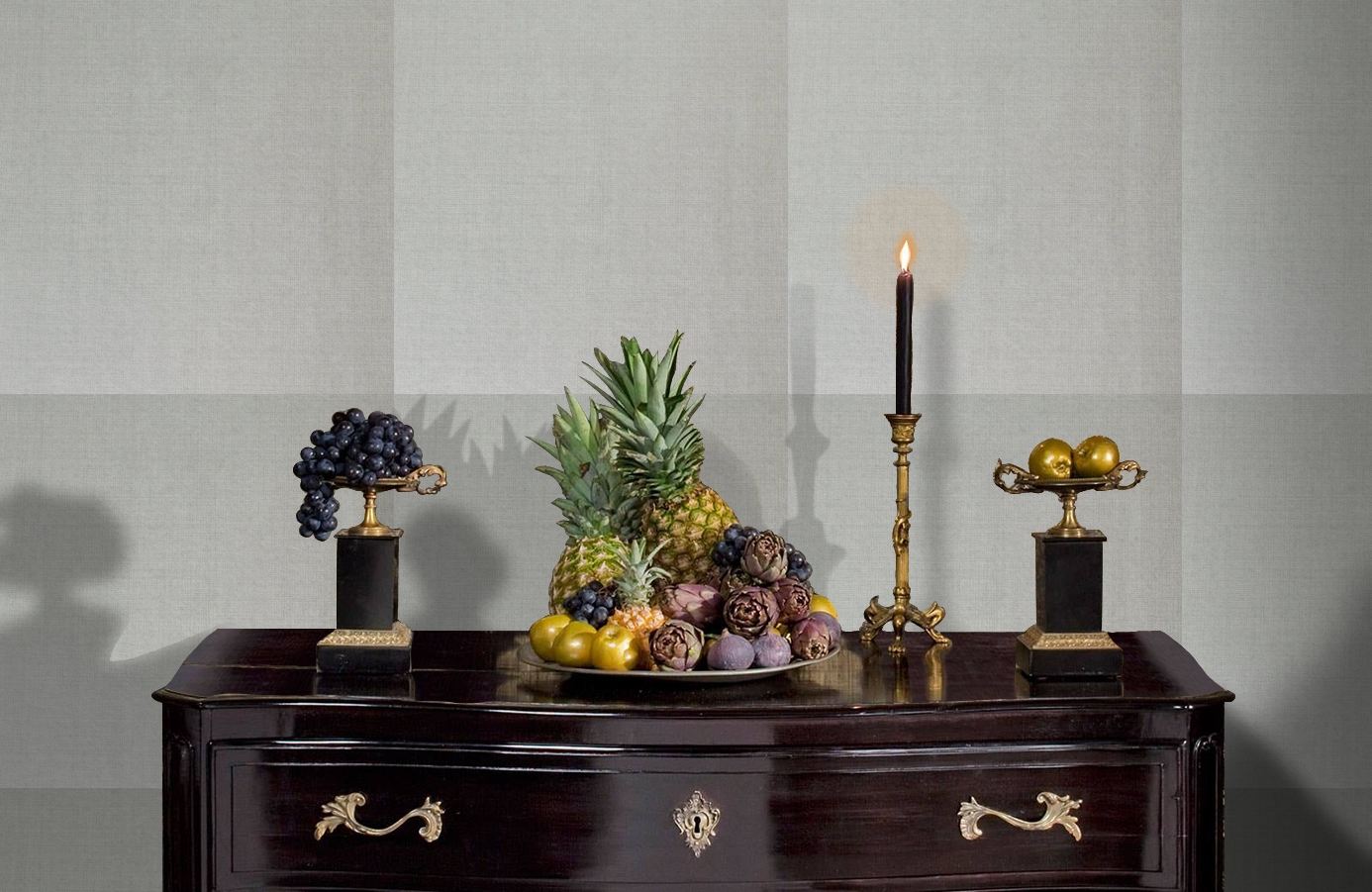 Обои 195033 фото в интерьере гостиной