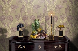 Обои 20322 фото в интерьере гостиной превью