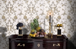 Обои 40228 фото в интерьере гостиной превью