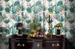 Обои 806625 фото в интерьере гостиной превью