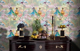 Обои 938708 фото в интерьере гостиной превью