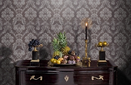 Обои HL0601 фото в интерьере гостиной превью