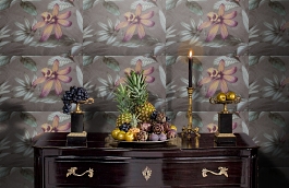 Обои PS20005 фото в интерьере гостиной превью