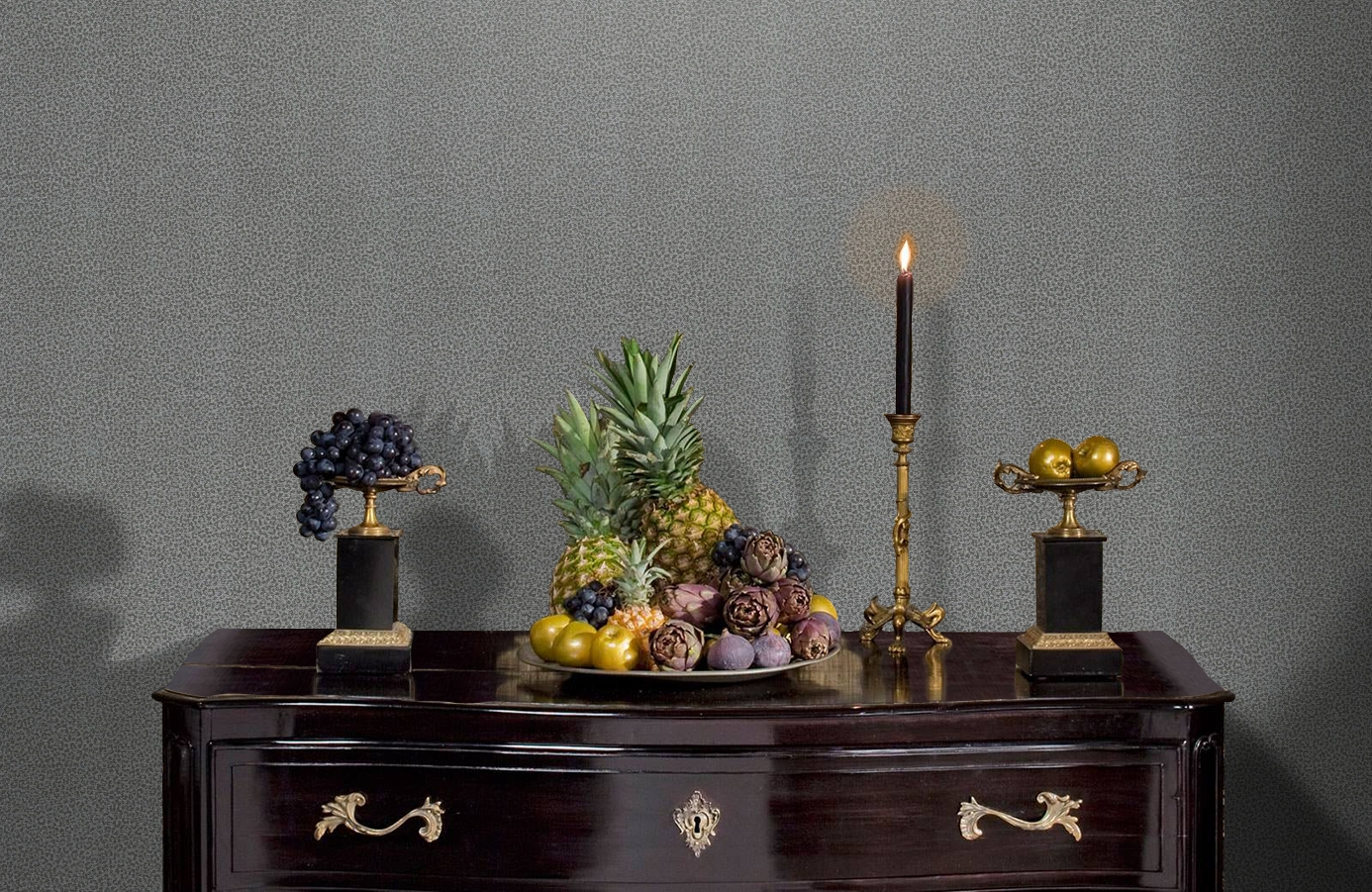 Обои RC19019 фото в интерьере гостиной