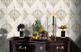 Обои 11500-06 фото в интерьере гостиной превью