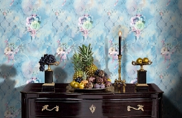 Обои 11700-02 фото в интерьере гостиной превью